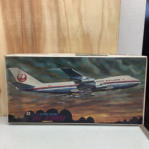 NITTO ボーイング747 JAL JUMBO 1/100