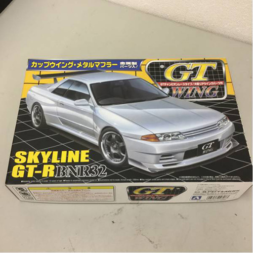 アオシマ GTウィング BNR32 スカイラインGT-R