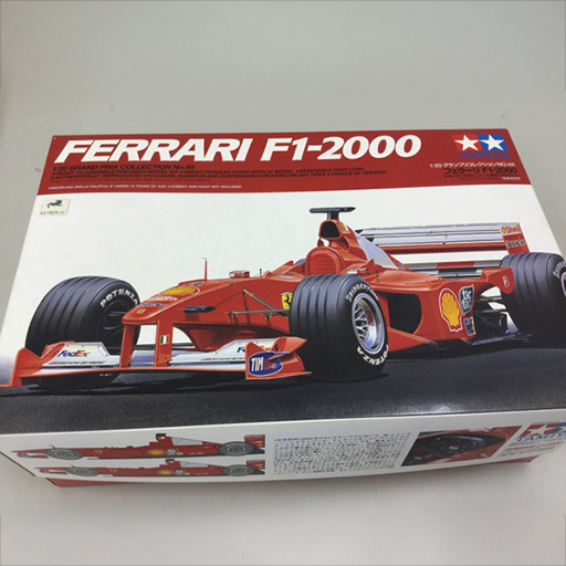 タミヤ グランプリコレクションNo.48 フェラーリ F1-2000 クリヤーレッド