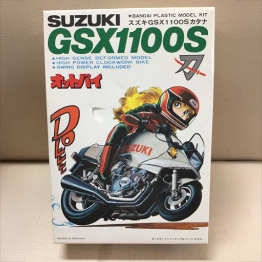 バンダイ スズキ GSX1100Sカタナ オットバイ